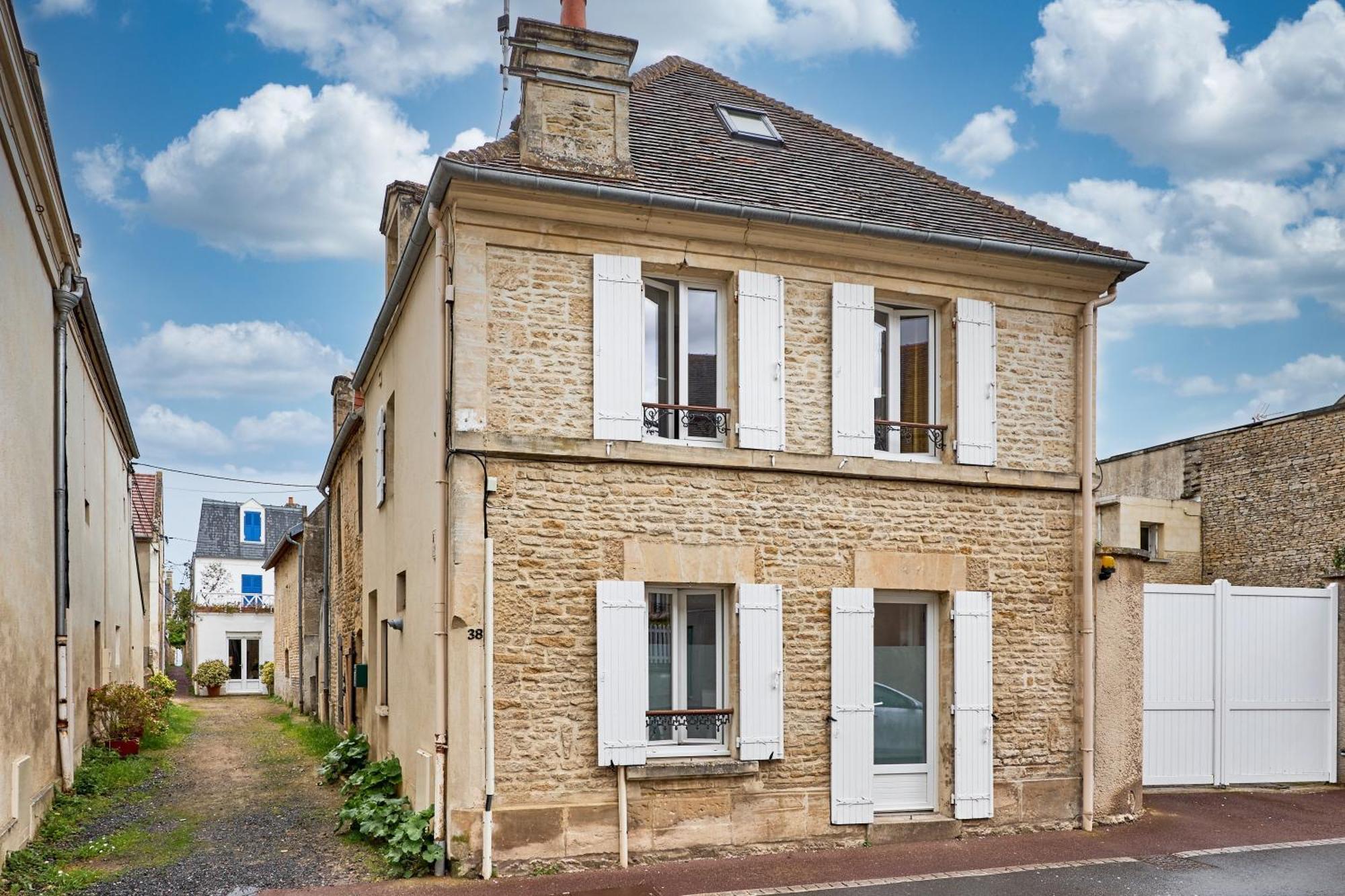 La Maison Du Pecheur - A 250 M De La Plage Saint-Aubin-Sur-Mer  Eksteriør bilde